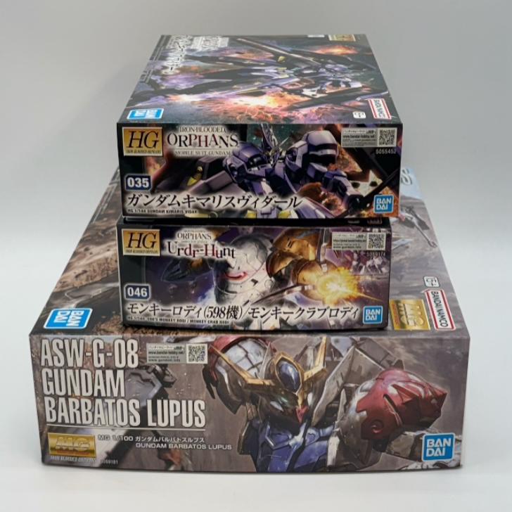 ガンダム 【3点セット】MG 鉄血のオルフェンズ ガンダムバルバトス