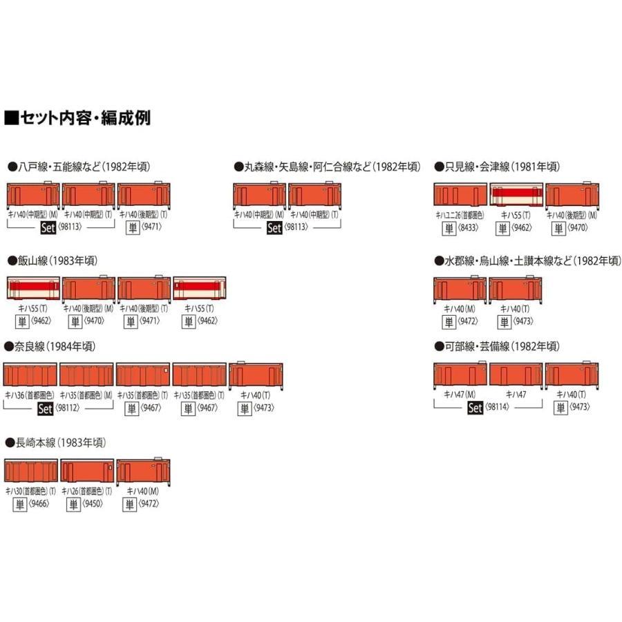 トミックス トミーテック(TOMYTEC) TOMIX Nゲージ 国鉄 キハ40 500形