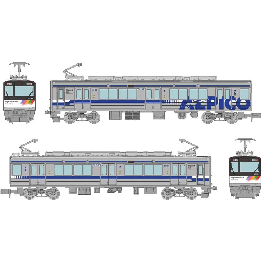 トミーテック 鉄道コレクション 鉄コレ アルピコ交通上高地線 20100形