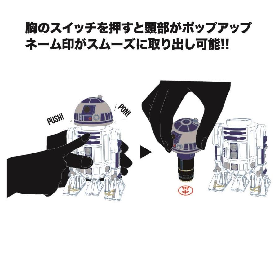 サンスター文具 スターウォーズ ネーム印スタンド R2-D2 : NORTH WORK 