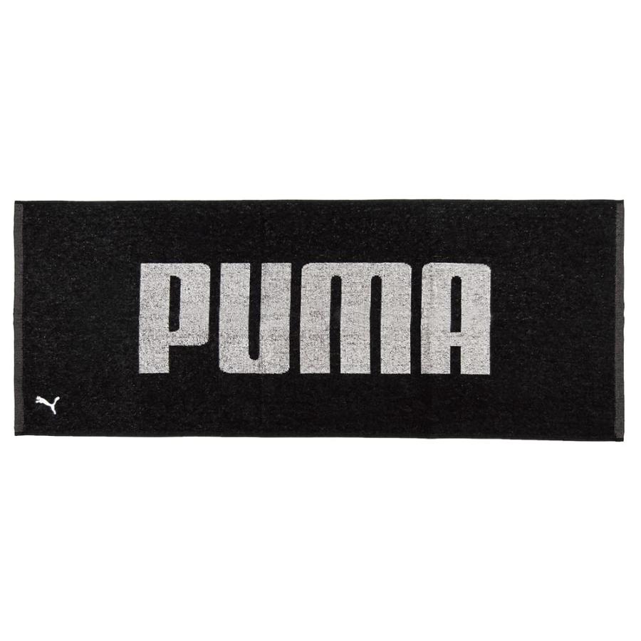 ミタニコーポレーション PUMAワークタオル(ブラック) 1枚入 約34×90cm 190895 1枚 PUMAロゴ入り 吸水速乾 スポーツ ...