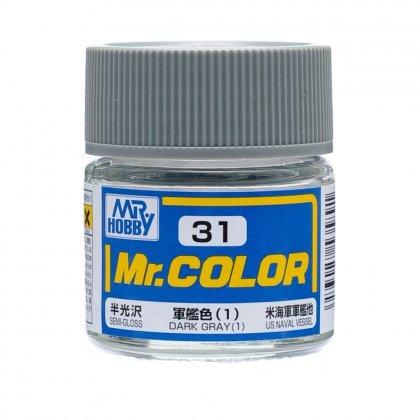 (未使用･未開封品)　GSIクレオス Mr.カラー C31 軍艦色1 og8985z GSIクレオス Mr.カラー C31 軍艦色(1) 半光沢 : NORTH WORK STORE