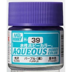 GSIクレオス ミスターホビー H39 水性ホビーカラー パープル 紫 10ml