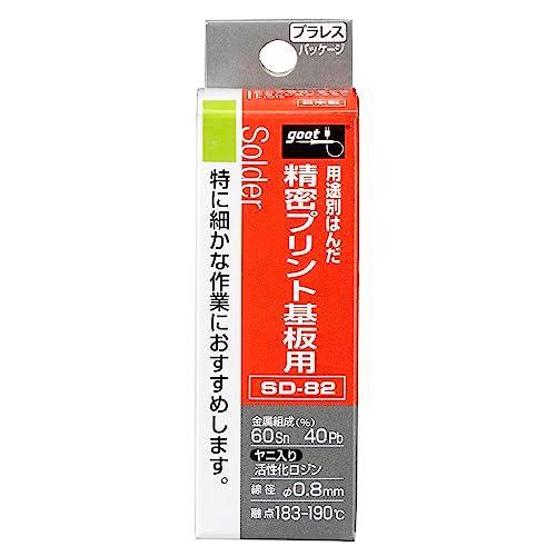 goot goot(グット) 精密プリント基板用 鉛入りはんだ φ0.8mm スズ60