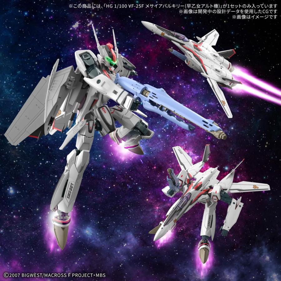 HG 1/100 マクロスF VF-25F メサイアバルキリー(早乙女アルト機