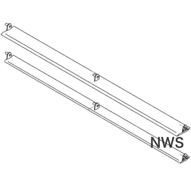 ダイキン（DAIKIN） エアコン用 水平羽根 フラップ 上下セット