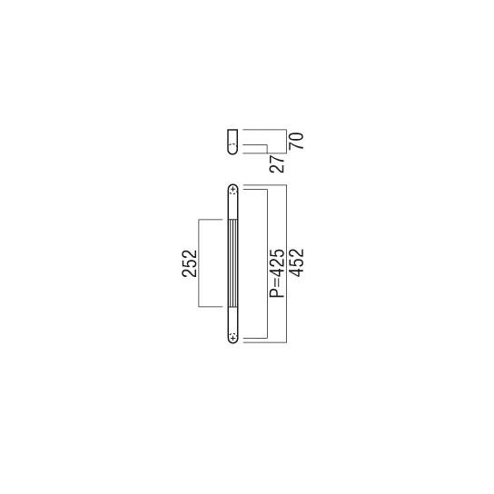 ユニオン（UNION） 在庫確認可 直送 G3269-01-024-L452 建築用金物 
