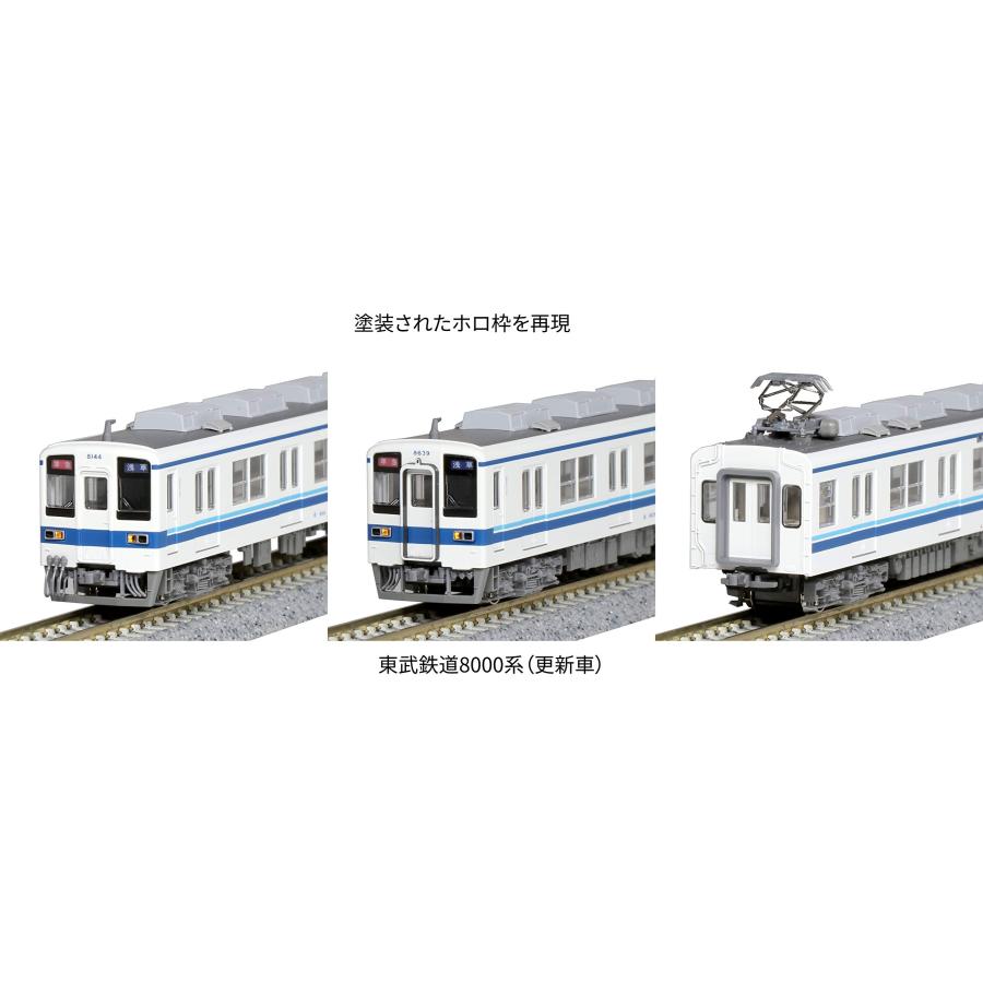 KATO Nゲージ 東武鉄道8000系 更新車 4両増結セット 10-1648 鉄道模型