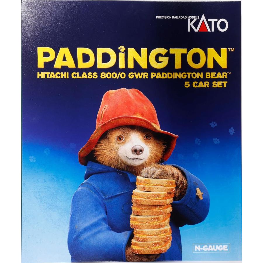 カトー KATO Nゲージ 英国鉄道Class800/0 GWR Paddington Bear 5両
