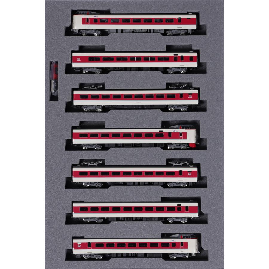 KATO Nゲージ 381系 ゆったりやくも ノーマル編成 グレー台車 7両