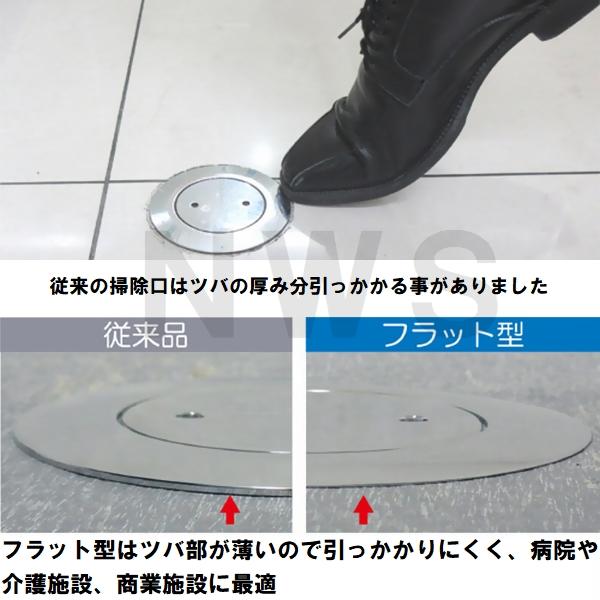 MIYAKO ミヤコ 純正品 MK132UFW フラット型ツバ付掃除口 VU VP100兼用