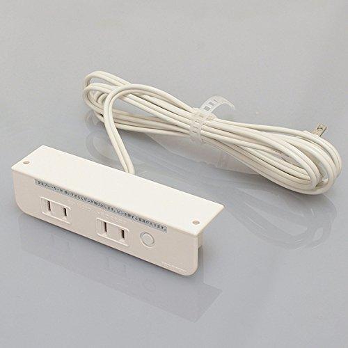 NOATEK（ノアテック） ノア 家具用コンセント（什器用） 2ヶ口