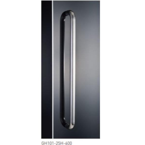 神栄ホームクリエイト 在庫確認可 直送 ドアハンドル ステンレス GH101-25H-600 HL 内外1セット 600mm : NORTH ...