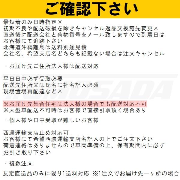専用商品　直接引き取りのみ 友定建機（TOMOSADA KENKI） 友定 直送 営業所止め可 純正 土間用品