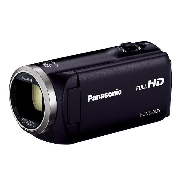 パナソニック Panasonic ビデオカメラ HC-V360MS-K [ブラック] JAN4549077811790