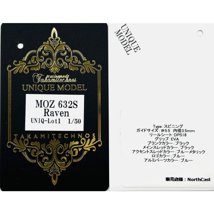 限定生産 タカミテクノス MOZ632S Raven UNIQ-Lot1 1/50 TAKAMITECHNOS