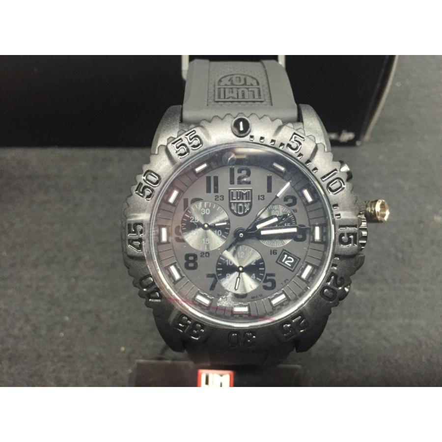 ルミノックス　3081 ブラックアウトモデル NEW MODEL】RED HANDシリーズ初のクロノグラフモデル“Ref.3081.RH