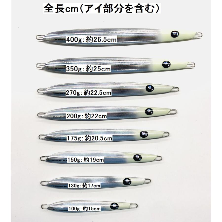 エゾハチ なまらじぐ400g #20 ブラックグロードット NaMaRaJig