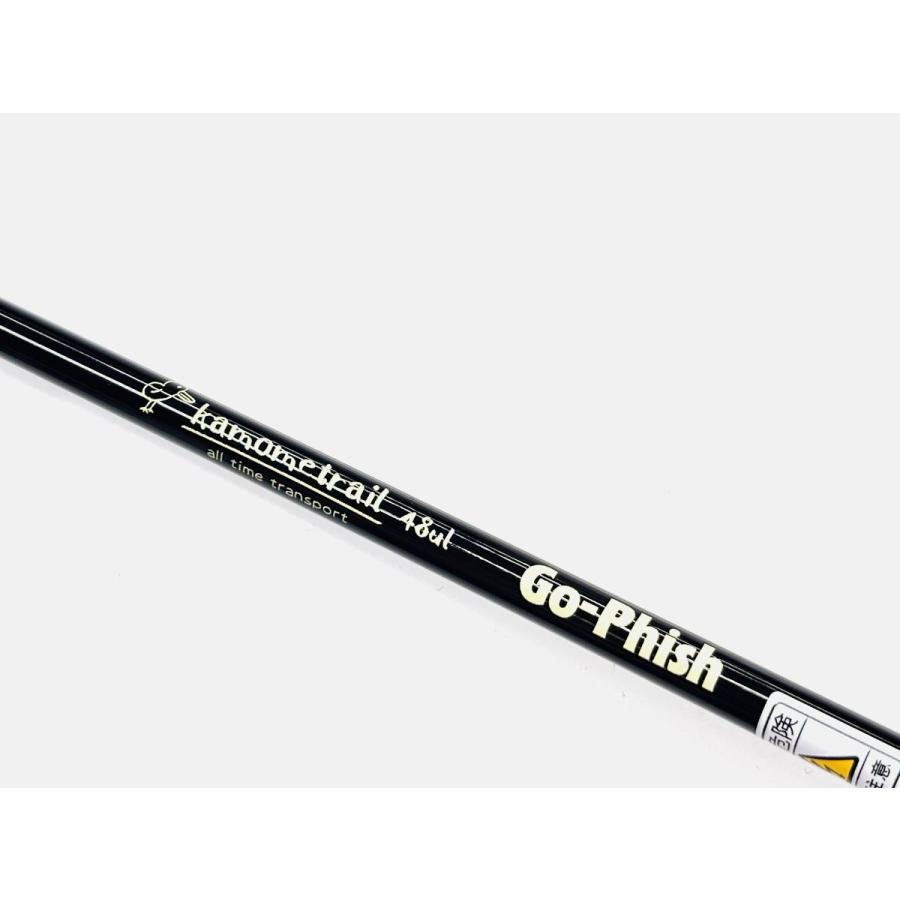 ゴーフィッシュ KT-48ul BK カモメトレイル 4ピースモバイルロッド Go