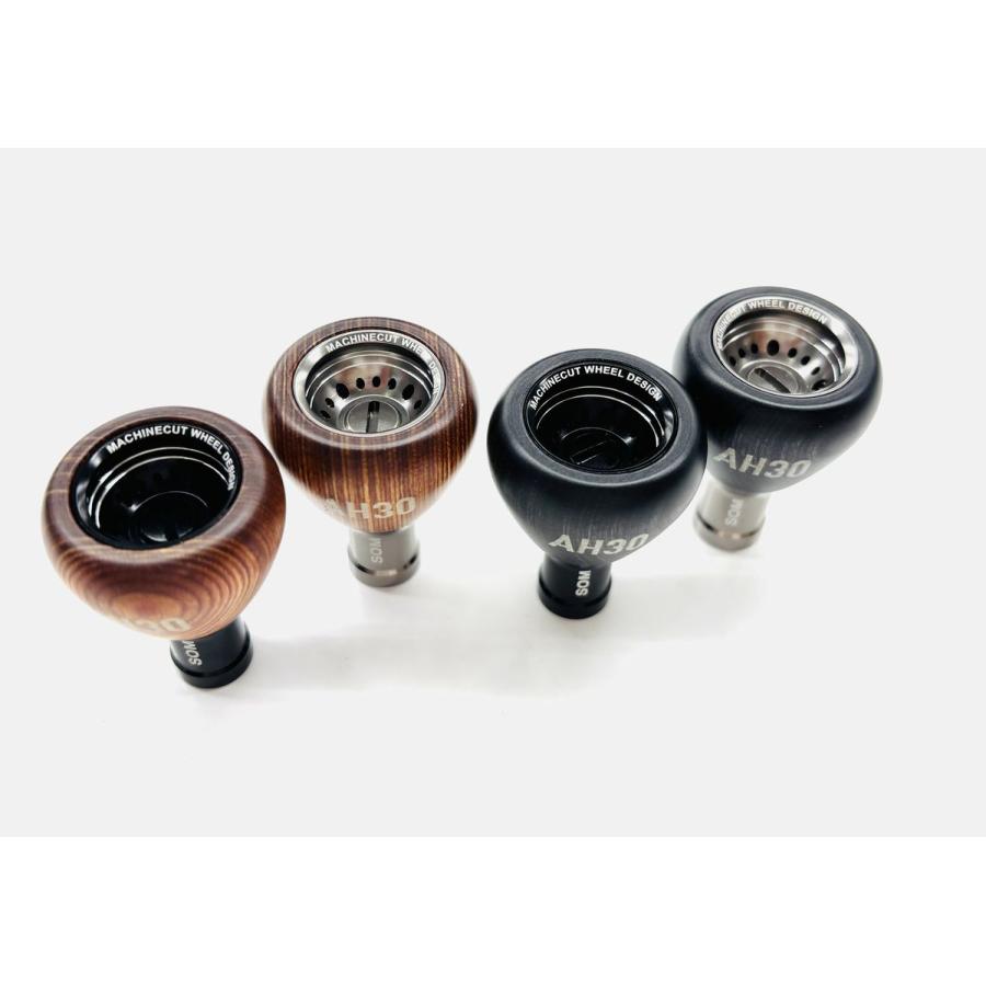 スタジオオーシャンマーク　ノースセッター別注 数量限定生産 ウッドハンドルノブ SOM HN AH30/S-PW（26） 北海道限定モデル パーカウッドハンドルノブ