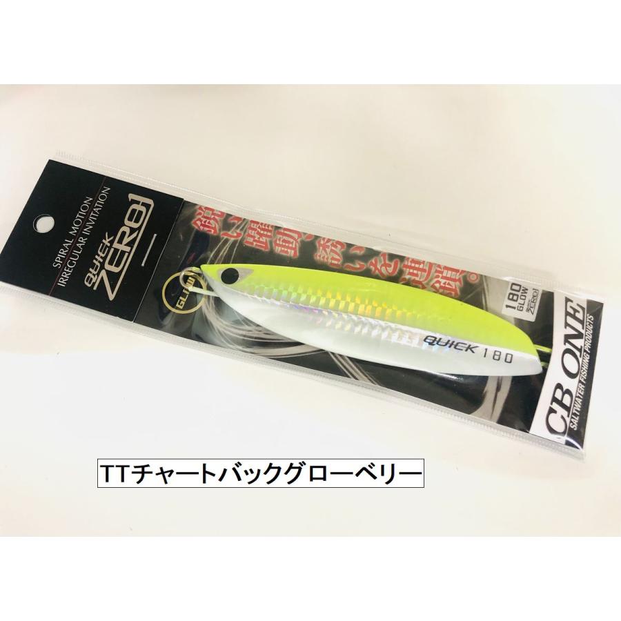 クイックゼロワン180g グローカラー シービーワン CBONE クイックゼロワン180g グローカラー シービーワン CBONE