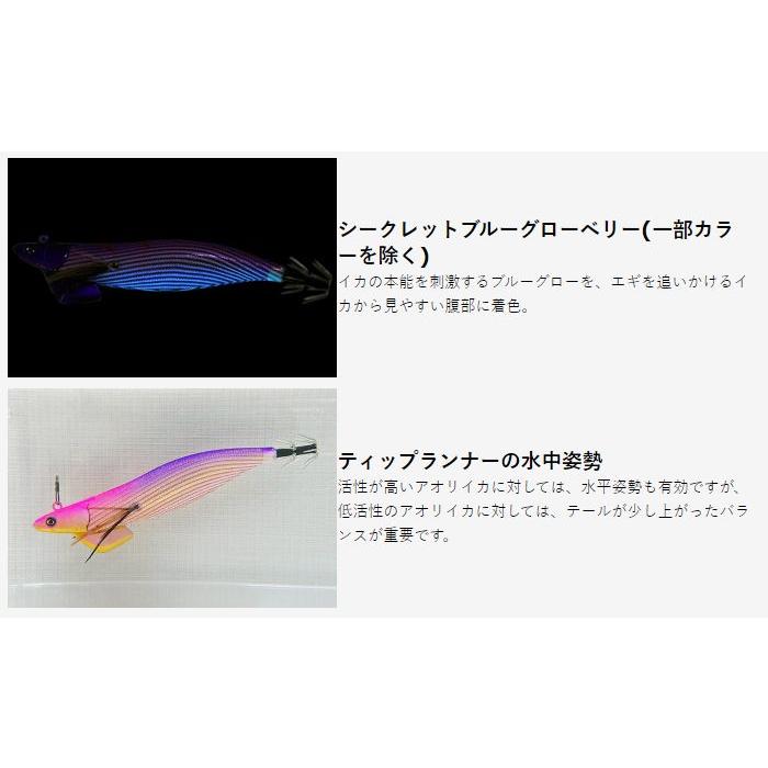 ティップランナー 3.0号 25g クレイジーオーシャン ティップランエギ