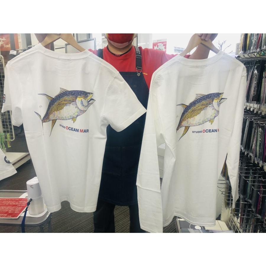 STUDIO OCEAN MARK 魚イラスト Tシャツ　GT SOM スタジオオーシャンマーク SOM 半袖Tシャツ : NorthCastヤフー店