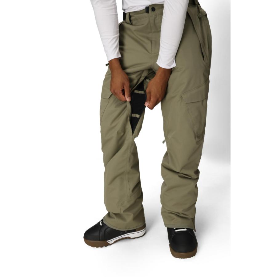 686 SIX EIGHT SIX  シックスエイトシックス  25-26 INFINITY INSULATED CARGO PANT SAGE メンズ スノーボード ウェア パンツ 日本正規品の画像