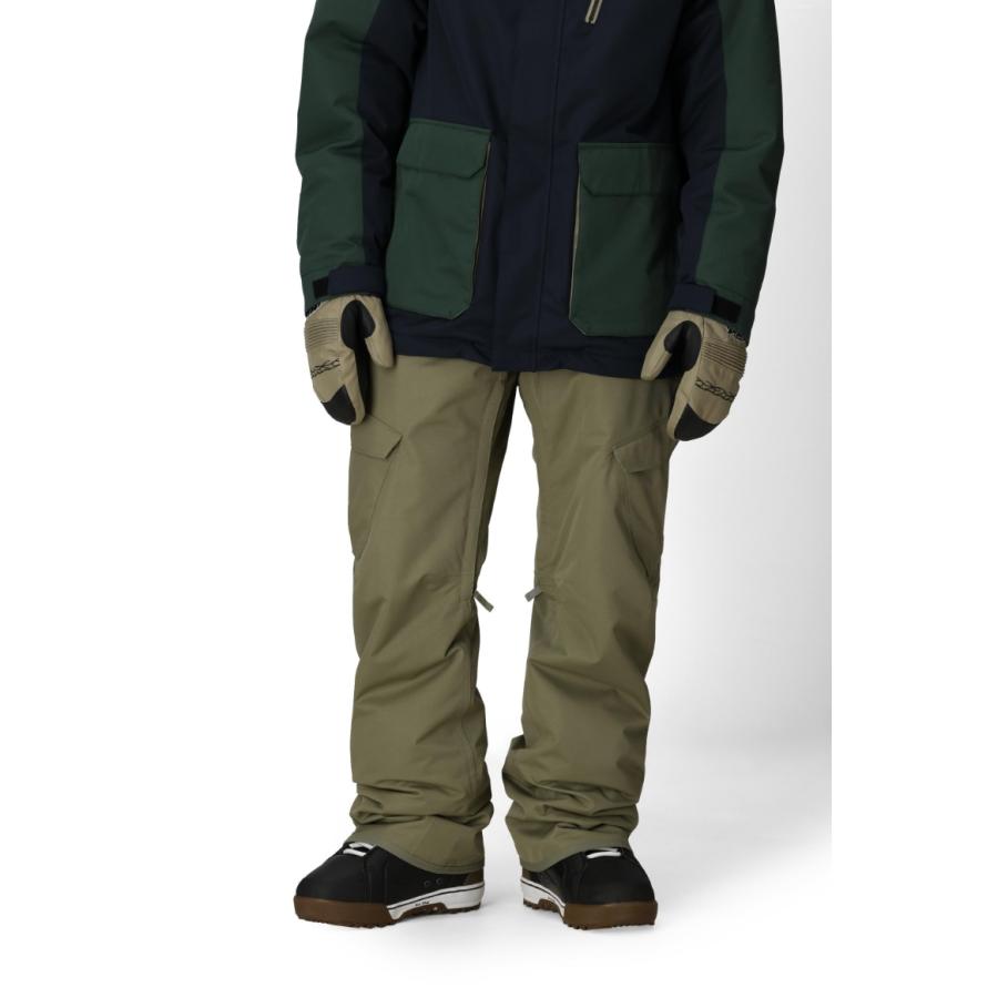 686 SIX EIGHT SIX  シックスエイトシックス  25-26 INFINITY INSULATED CARGO PANT SAGE メンズ スノーボード ウェア パンツ 日本正規品の画像