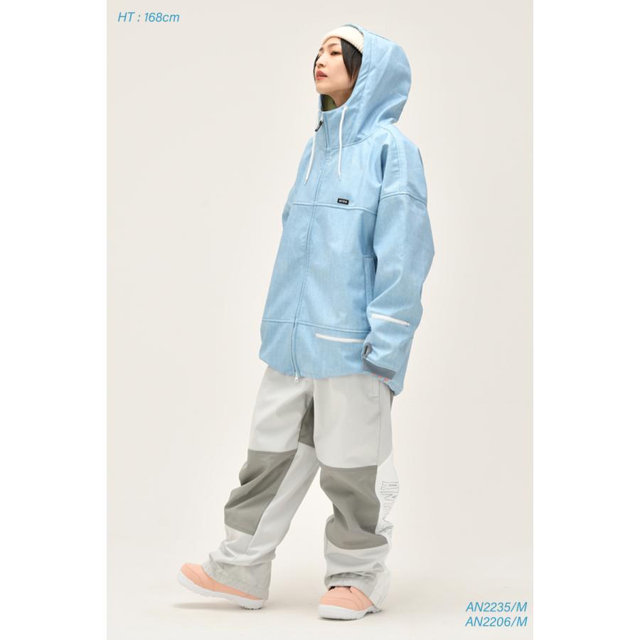 ANTHEM アンセム SIDEPANEL PANTS SLEEK GRAY 2022-2023 ユニ