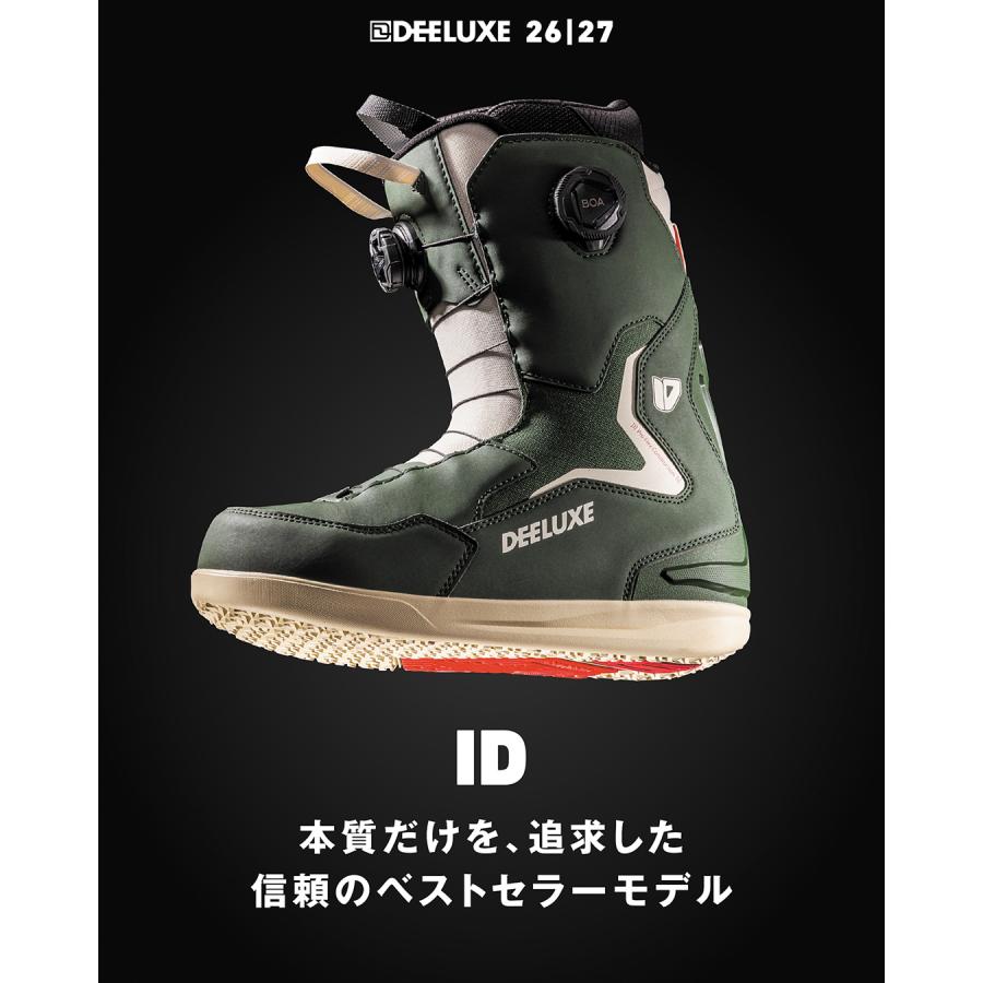 スノーボードブーツ　DEELUXE　ディーラックス　ID　27㎝ DEELUXE（ディーラックス） 予約商品 26-27 スノーボード ブーツ ID