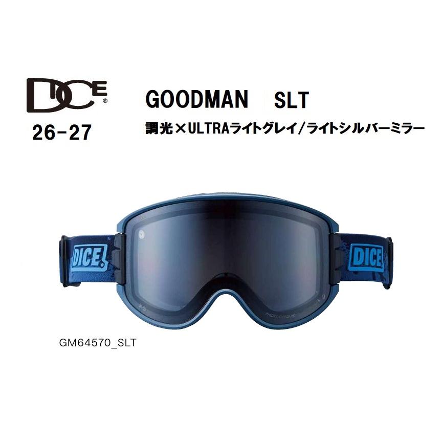 DICE（ダイス） 予約商品 26-27 スノーボード ゴーグル GOODMAN