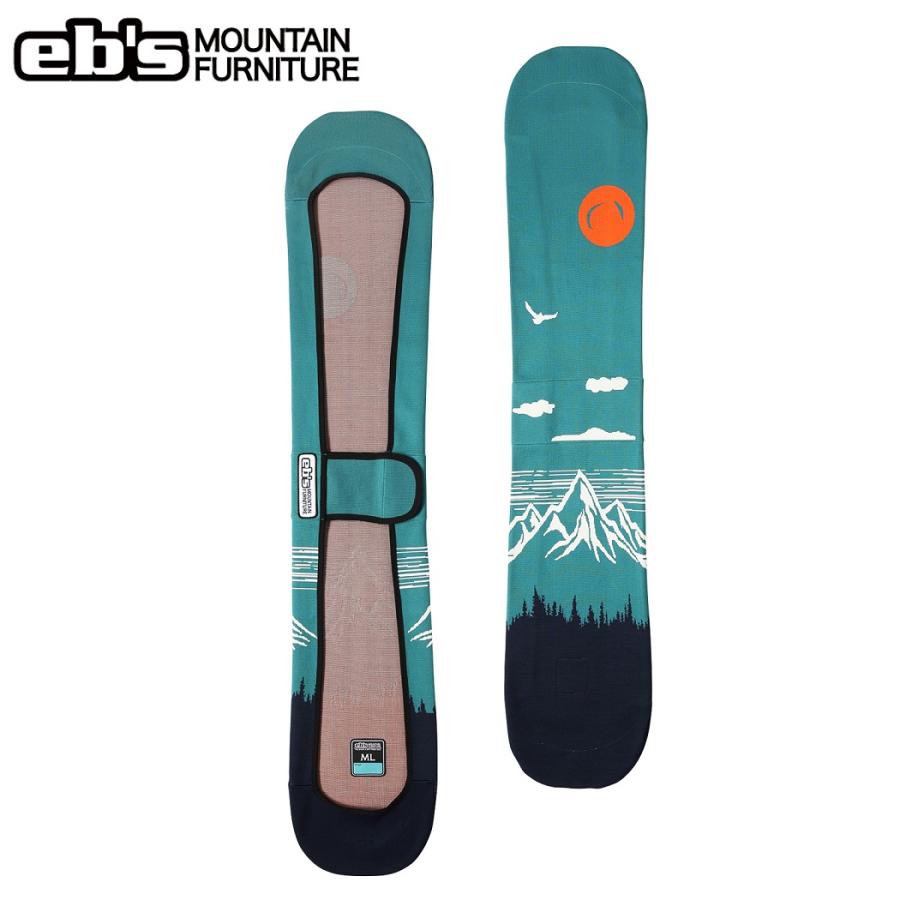 eb's エビス KNIT COVER MOUNTAIN JADE スノーボード ニットカバー ソールカバー ebsKNITCOVER