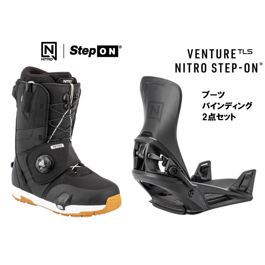 【値下げしました】スノーボード・ステップinタイプ。ブーツ26センチ NITRO（ナイトロ） 25-26 スノーボード Step-ON ステップオン セット