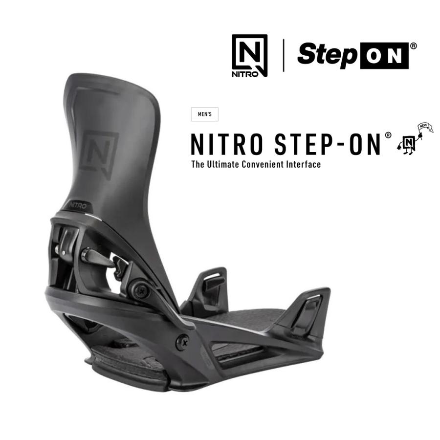 NITRO（ナイトロ） 25-26 スノーボード Step-ON ステップオン セット