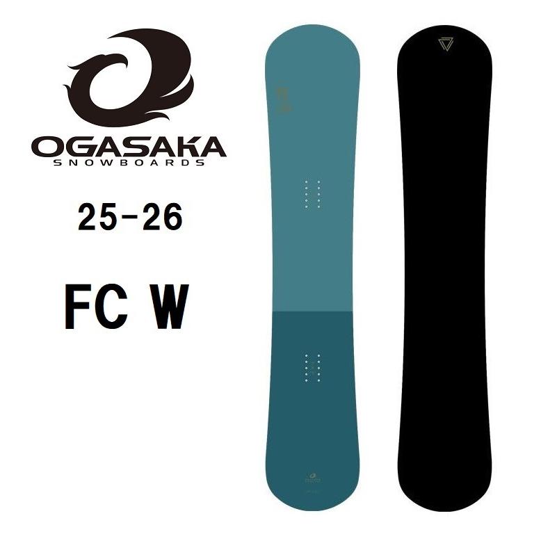 25-26 OGASAKA FC-WIDE 163cm 新品未使用 OGASAKA（オガサカ） 25-26 国産 スノーボード FC WIDE シーティー