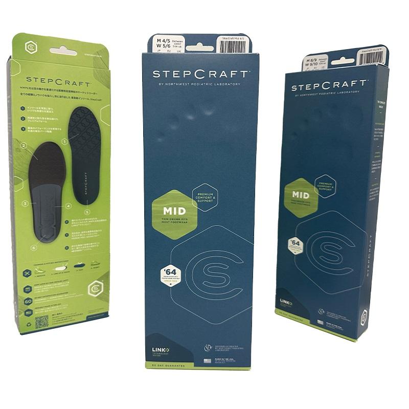 StepCraft MID ステップクラフト インソール スポーツ ウォーキング 