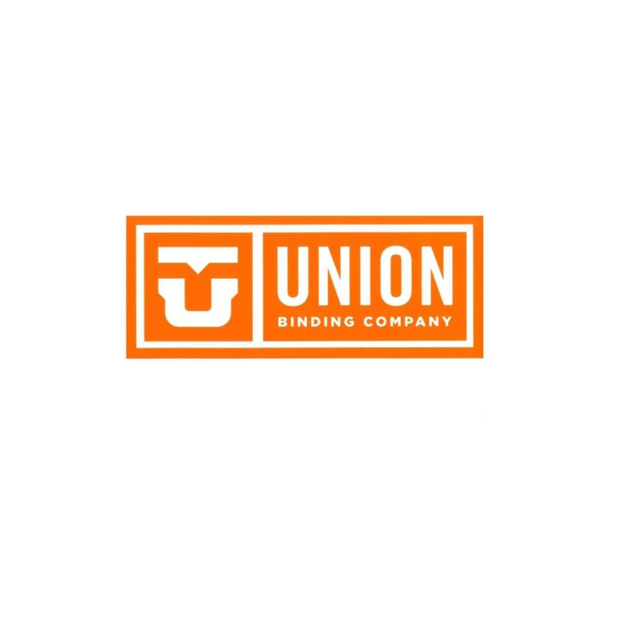 UNION BINDING UNION ステッカー UNION STICKER 大サイズ：24.0cm×9.65cm スノーボード ステッカー ...