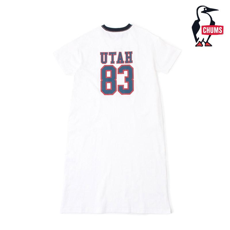 セール チャムス チャムス プレイ フットボール ドレス PLAY FOOTBALL DRESS ワンピース Tシャツ CH181245 レディース 23sschumwa30