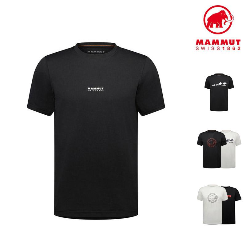 セール マムート 1017-02012 クイックドライ ロゴ プリント Tシャツ アジアンフィット メン QD LOGO PRINT T−SHIRT AF MEN メンズ  Tシャツ 半袖 トップス | MAMMUT
