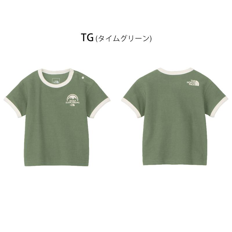 新作 ノースフェイス ベビー S/S ラッチ パイル リンガー ティー BABY S/S LATCH PILE RINGER TEE Tシャツ NTB32474 キッズ｜northfeel-apparel｜04