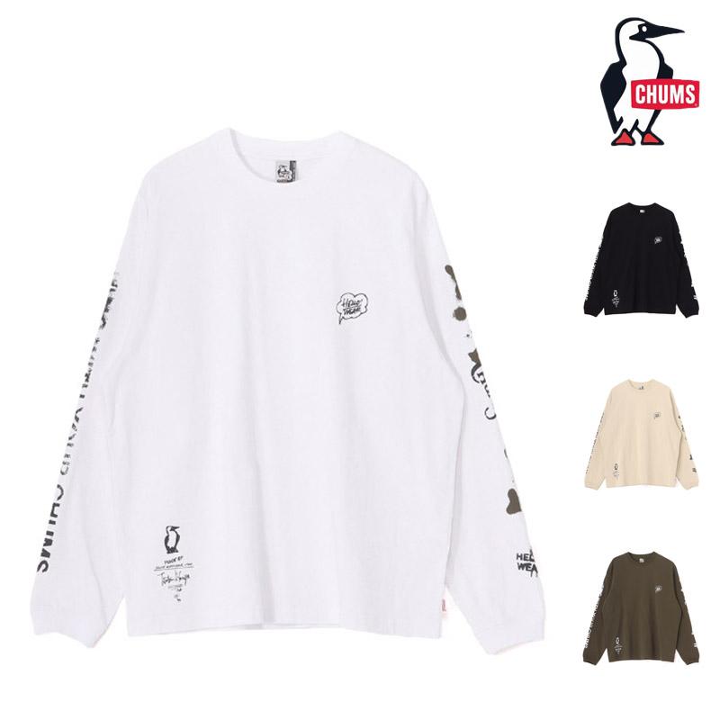 CHUMS（チャムス） セール CH01-2790 守矢努 ロングスリーブ Tシャツ 