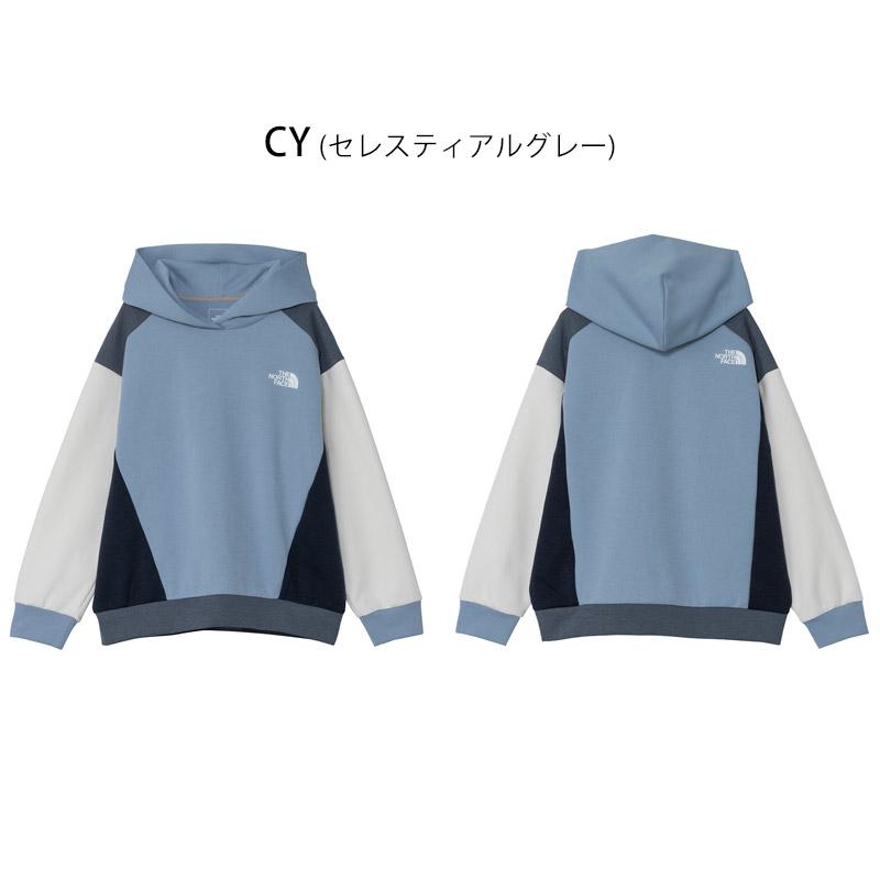 セール ザ・ノース・フェイス NTJ12601 キッズ モーション スムージー ワイド フーディー KIDS MOTION SMOOGY WIDE HOODIE キッズ ジュニア 子どもの画像