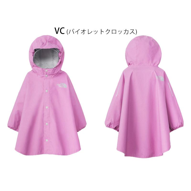 GWも毎日発送 セール ノースフェイス  ベビー レイン ポンチョ BABY RAIN PONCHO レインウェア アウター NPB12308 ベビー｜northfeel-tnf｜04