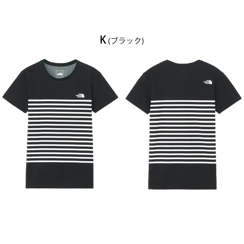 セール SALE ノースフェイス  S/S パネル ボーダー ティー S/S PANEL BORDER TEE Tシャツ NTW32406 レディース｜northfeel-tnf｜04