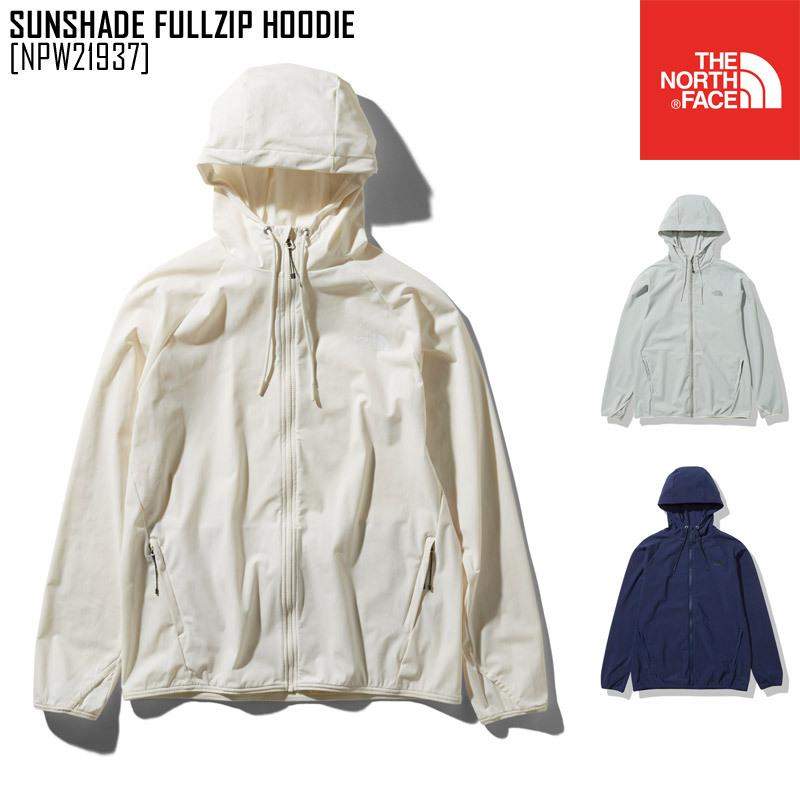 ラッシュガード 長袖 Hoodie Fullzip Npw 16ss Tnf Wa 21 Northfeel Fullzip レディース Npw アウトドアブランド レディース パーカー Sunshade ノースフェイス