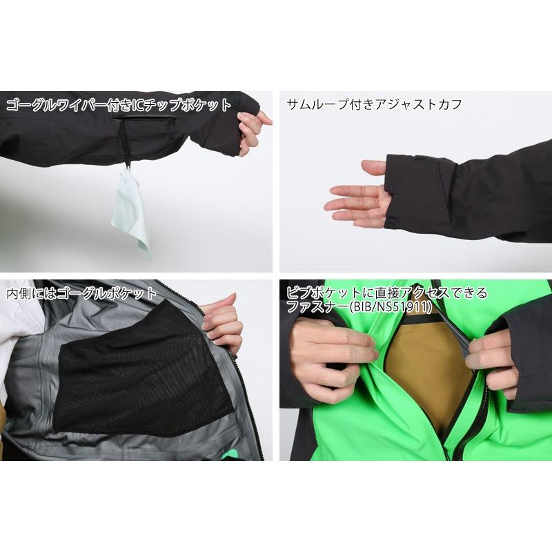 セール ノースフェイス NS51910 スノボ ウェア ジャケット メンズ PURIST JACKET スキーウェア スノーボードウェア|northfeel|03