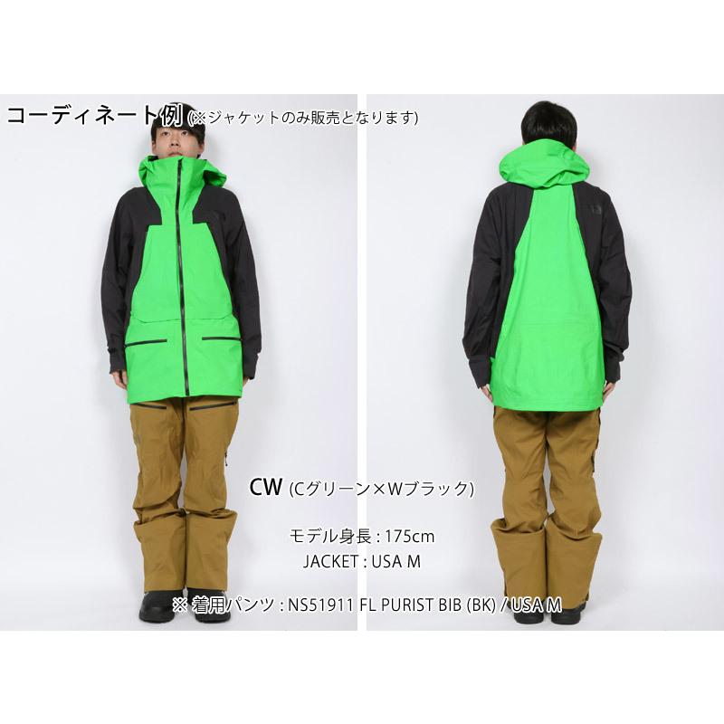 セール ノースフェイス NS51910 スノボ ウェア ジャケット メンズ PURIST JACKET スキーウェア スノーボードウェア|northfeel|04