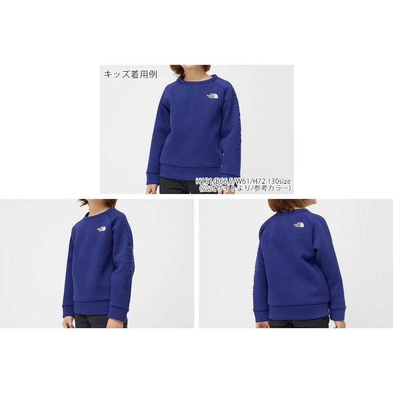 セール SALE ノースフェイス キッズ テック エアー スウェット クルー