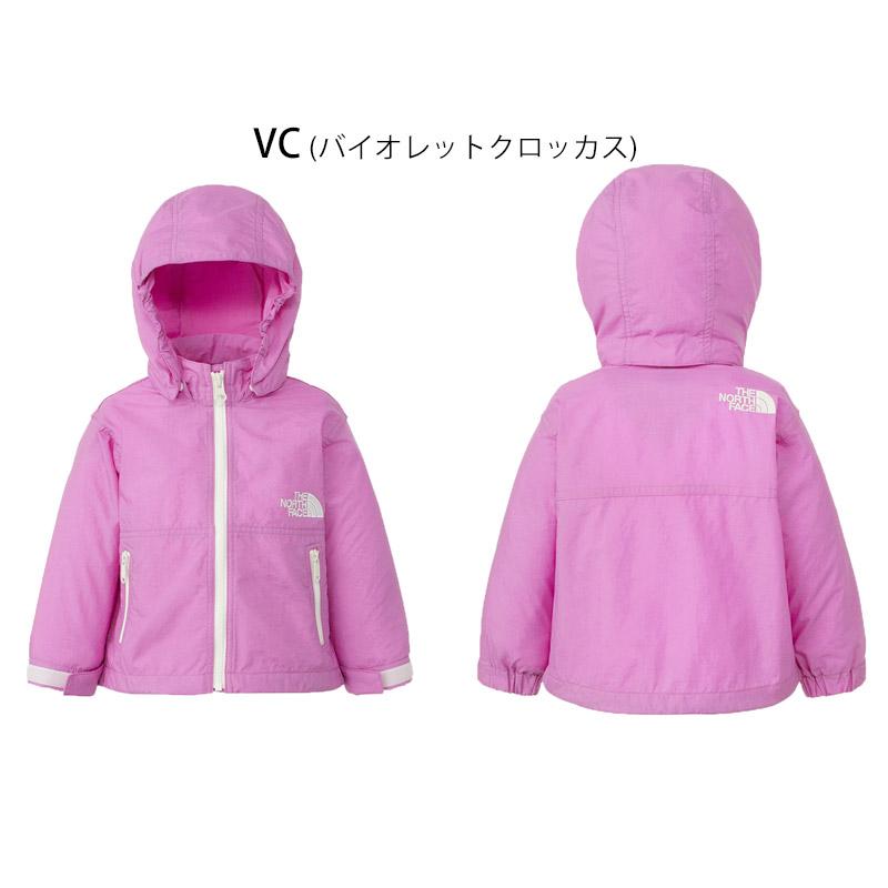 セール ノースフェイス  ベビー コンパクト ジャケット BABY COMPACT JACKET ウインドブレーカー アウター NPB72310 ベビー｜northfeel｜06